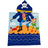 Customized 100% cotton hooded towel